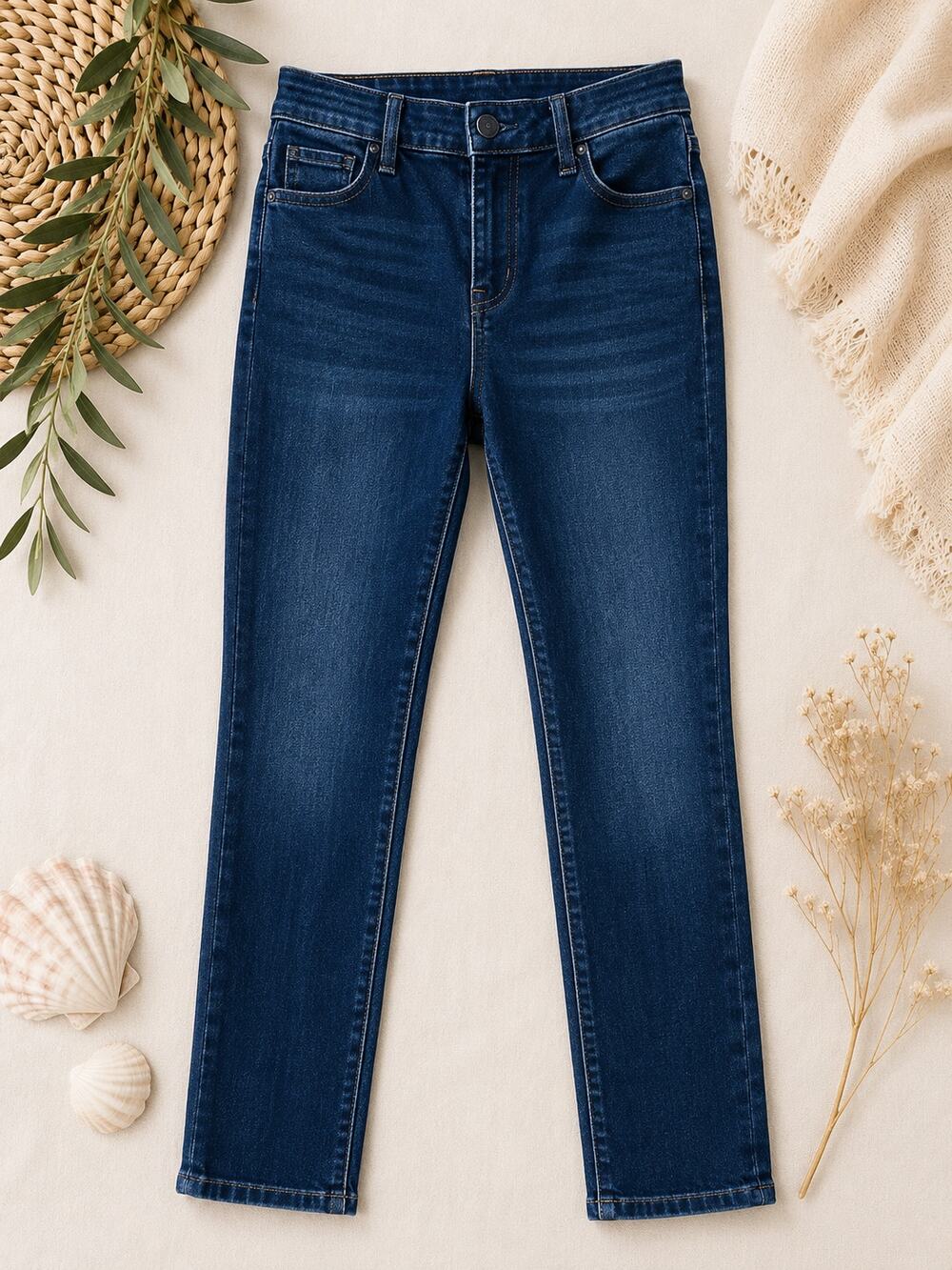 Abercrombie & Fitch Women's Simone High Rise Super Skinny Jeans Blue Size 27/4S